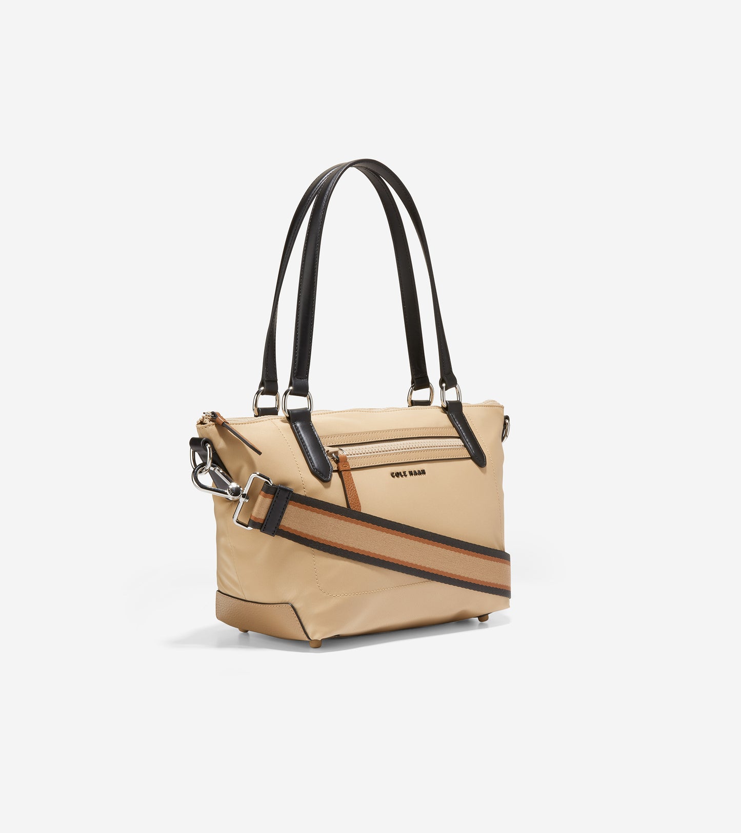 U05921-Small Sport Soft Zip Top Tote-Birch Beige