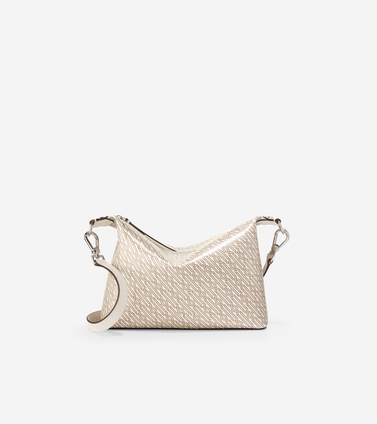 ColeHaan-Coated Canvas Crossbody-u05936-Ivory