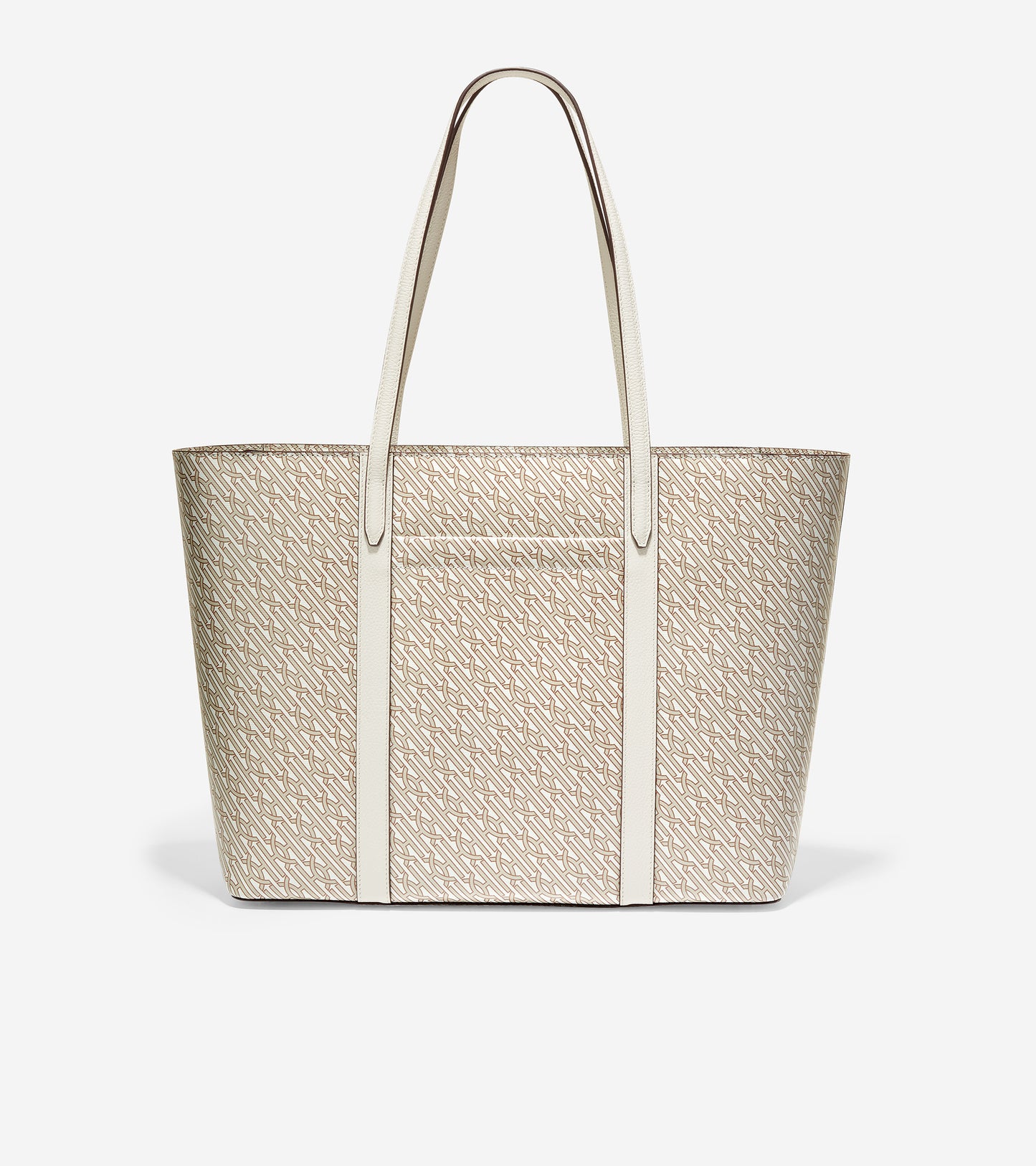 ColeHaan-Coated Canvas Tote-u05937-Ivory