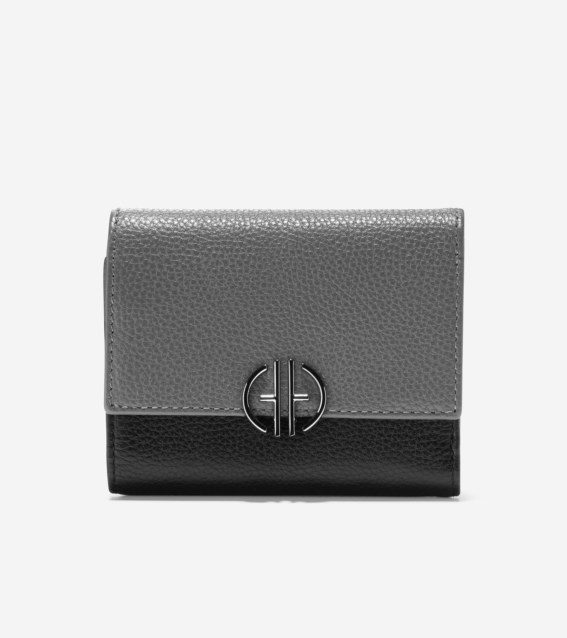 u06064-Small Tri-Fold Wallet-Magnet Colorblock