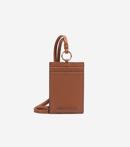 u06133-Corded ID Holder-British Tan