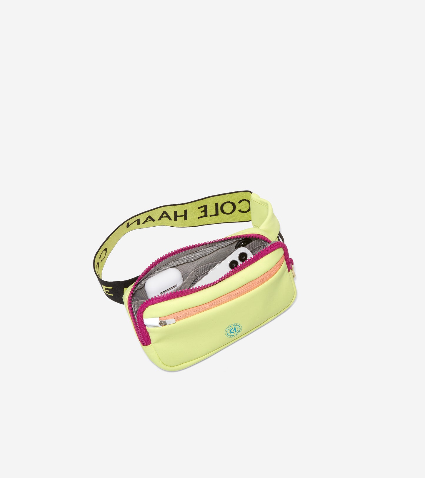 u06178-Performance Running Belt-Sunny Lime