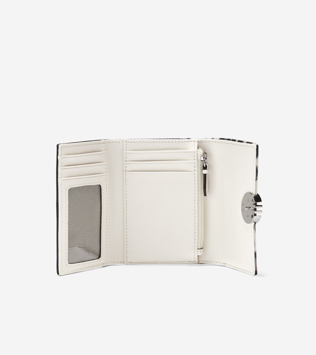 u06222-Small Tri-Fold Wallet-Ocelot Print