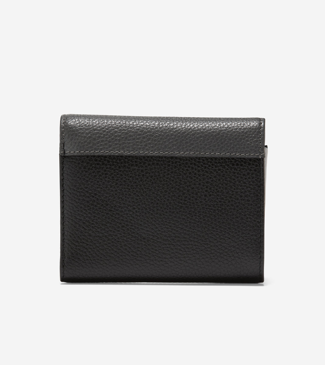u06258-Small Tri-Fold Wallet-Black-Grey