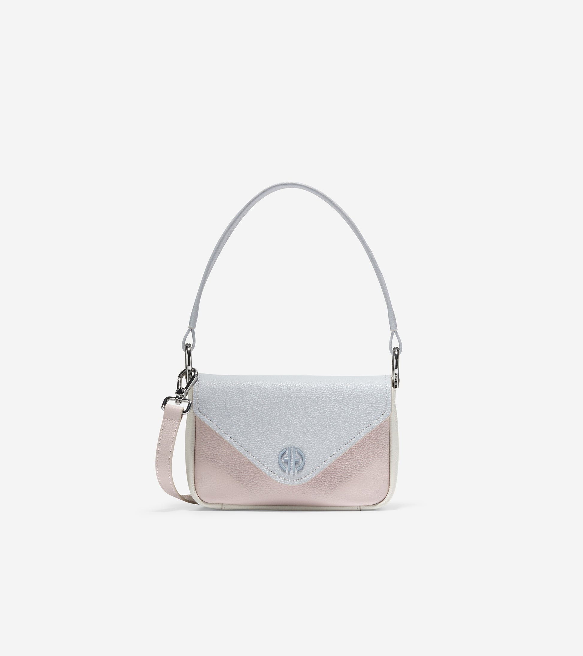 u06274-Mini Flap Bag-Pearl Blue-Lilac Marble