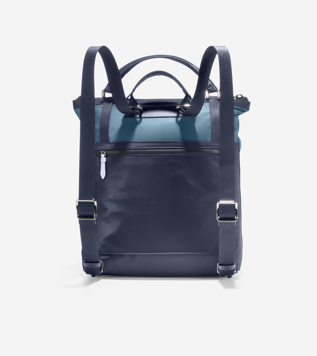 u06281-Grand Ambition Convertible Nylon Backpack-China Blue-Navy Blazer