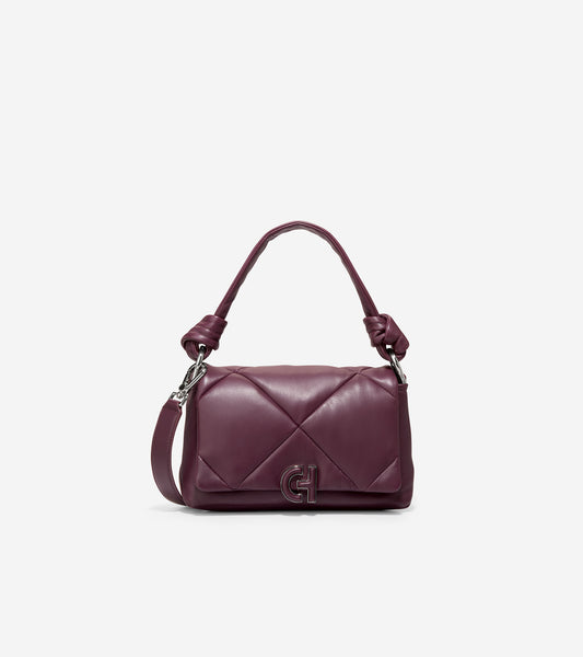 U06339-Quilted Shoulder Bag-Winetasting