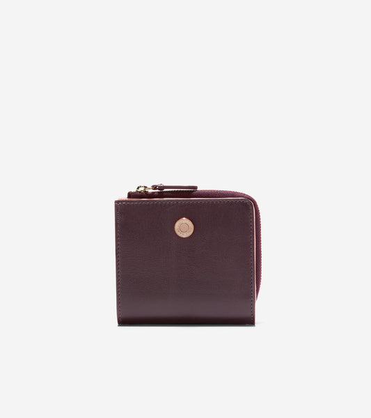U06376-Vartan Card Case-Winetasting-Dark Peony