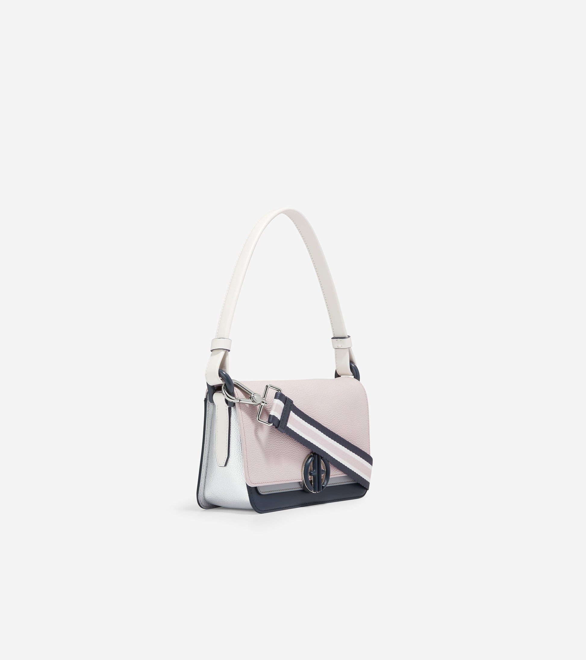 u06424-Mini Shoulder Bag-Lilac Marble-Blanc de Blanc