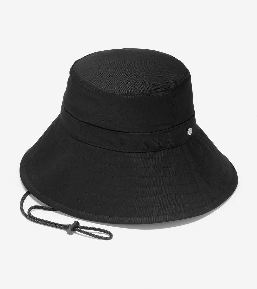 u06430-Adjustable Bucket Hat-Black