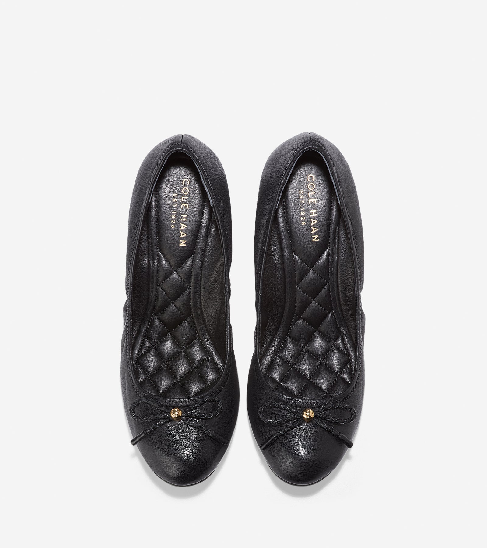 ColeHaan-Tali Grand Lace Wedge (40mm)-w00030-Black