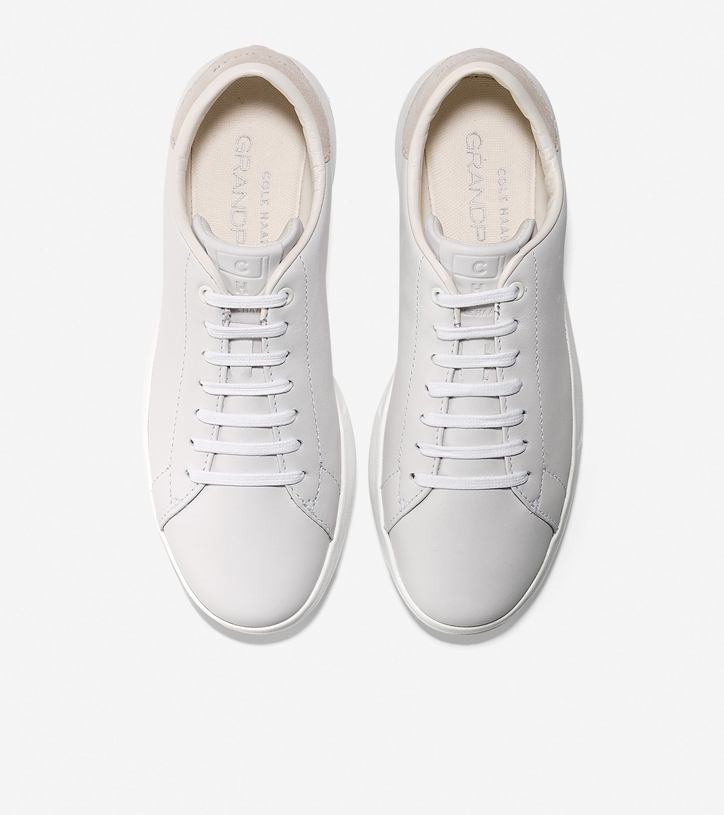 ColeHaan-GrandPrø Tennis Sneaker-w02897-Optic White Leather