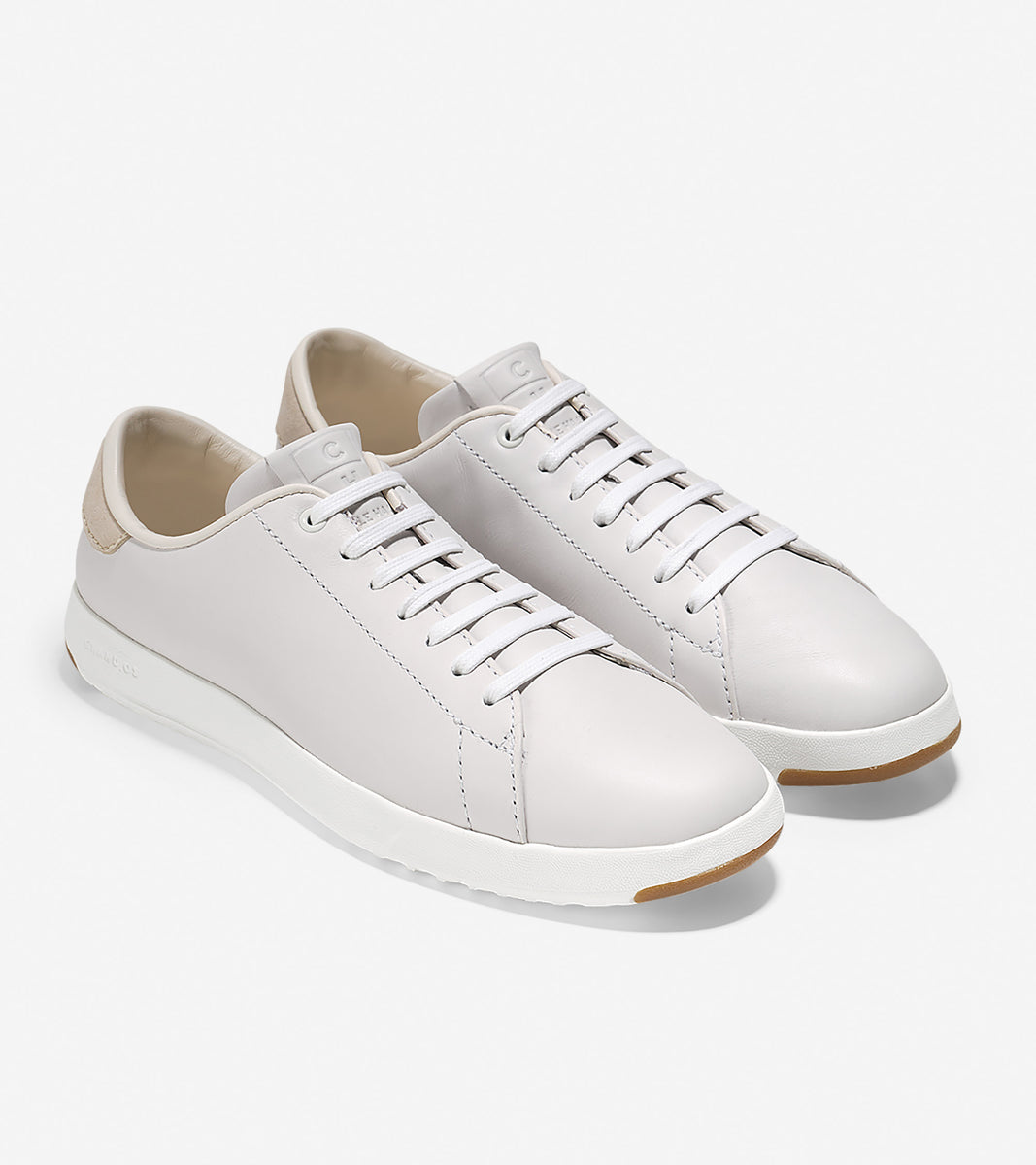 ColeHaan-GrandPrø Tennis Sneaker-w02897-Optic White Leather