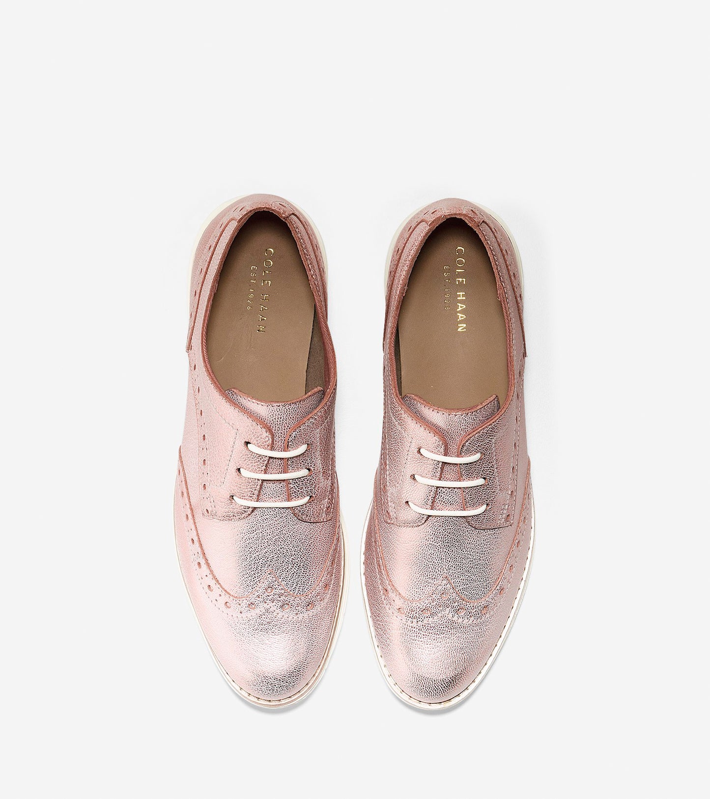 ColeHaan-ØriginalGrand Wingtip Oxford-w02997-Canyon Rose Gold