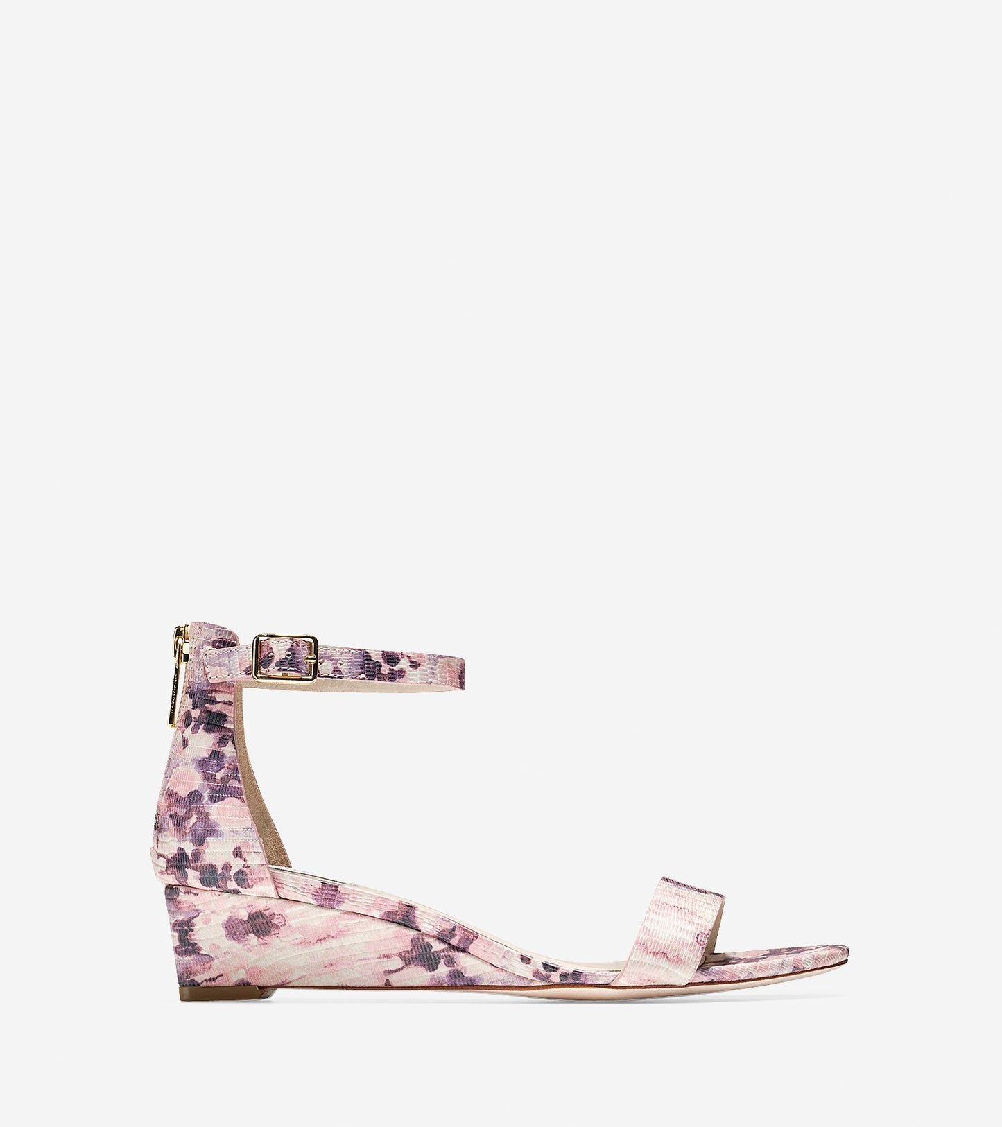 ColeHaan-Rossi Wedge (40mm)-w04644-Cameo Lizard Print