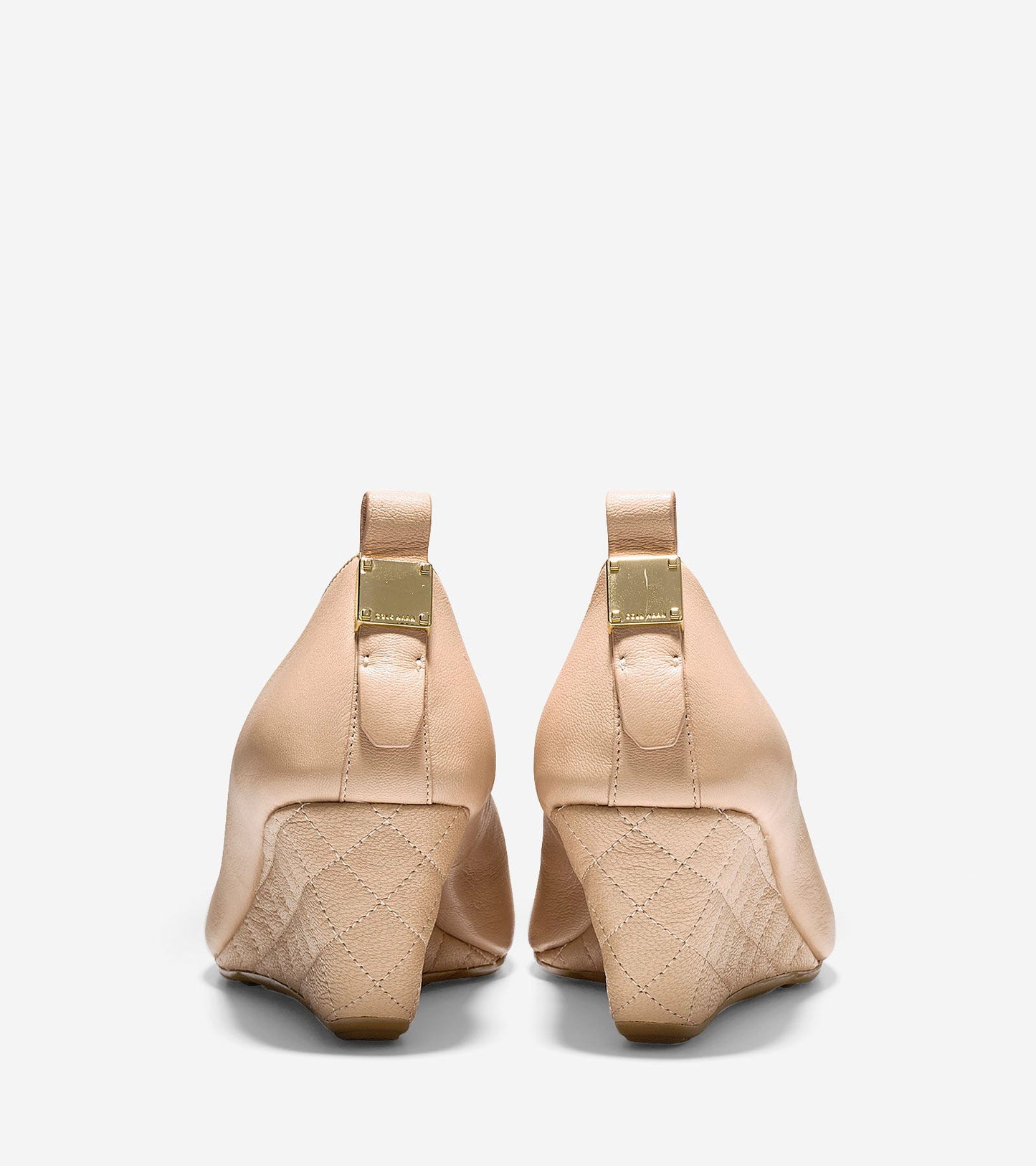 ColeHaan-Tali Grand Quilted Wedge (65mm)-w04927-Nude Quilted Leather