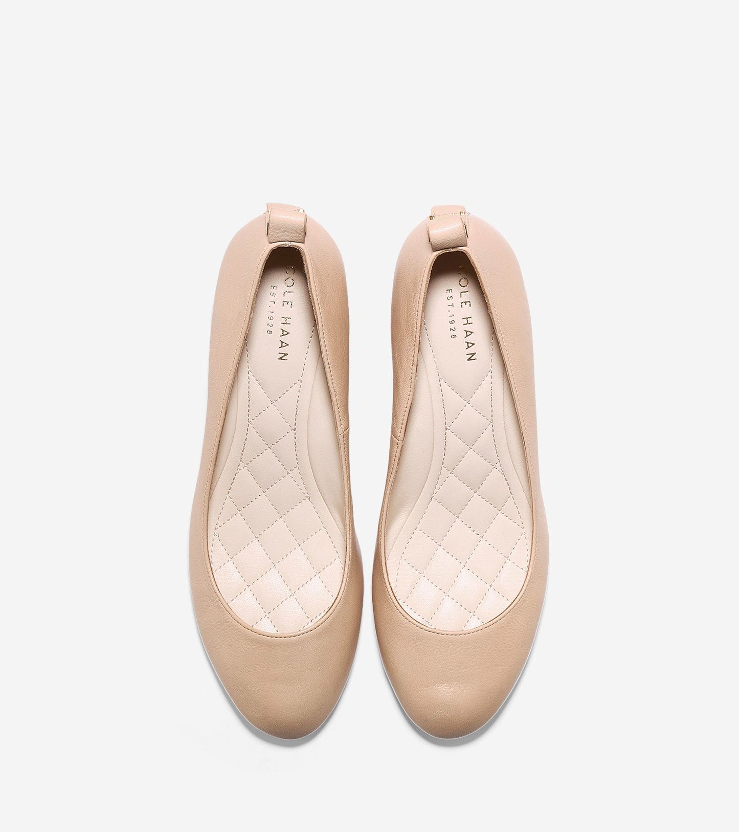 ColeHaan-Tali Grand Quilted Wedge (65mm)-w04927-Nude Quilted Leather