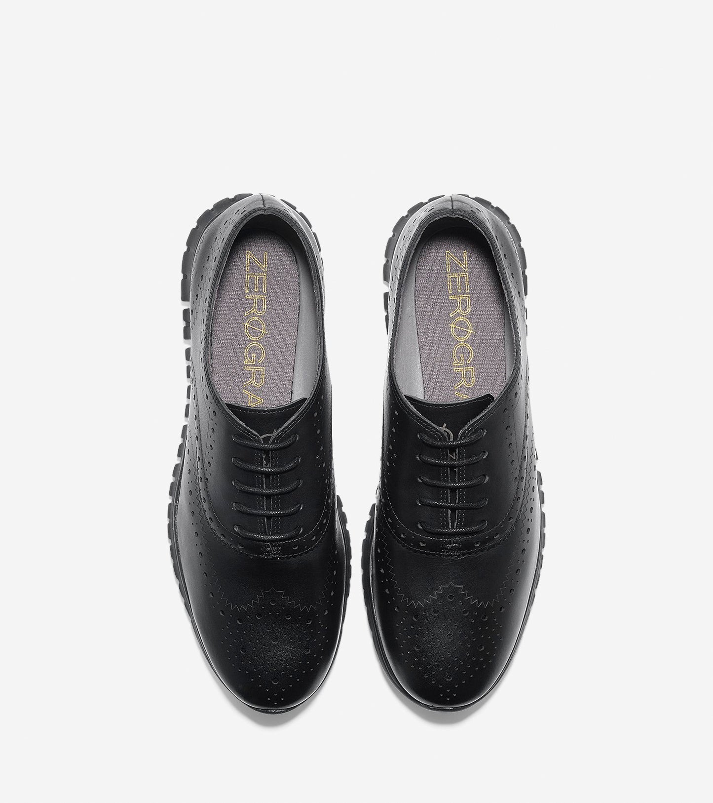 ColeHaan-ZERØGRAND Wingtip Oxford-w05147-Black Waterproof Leather-black