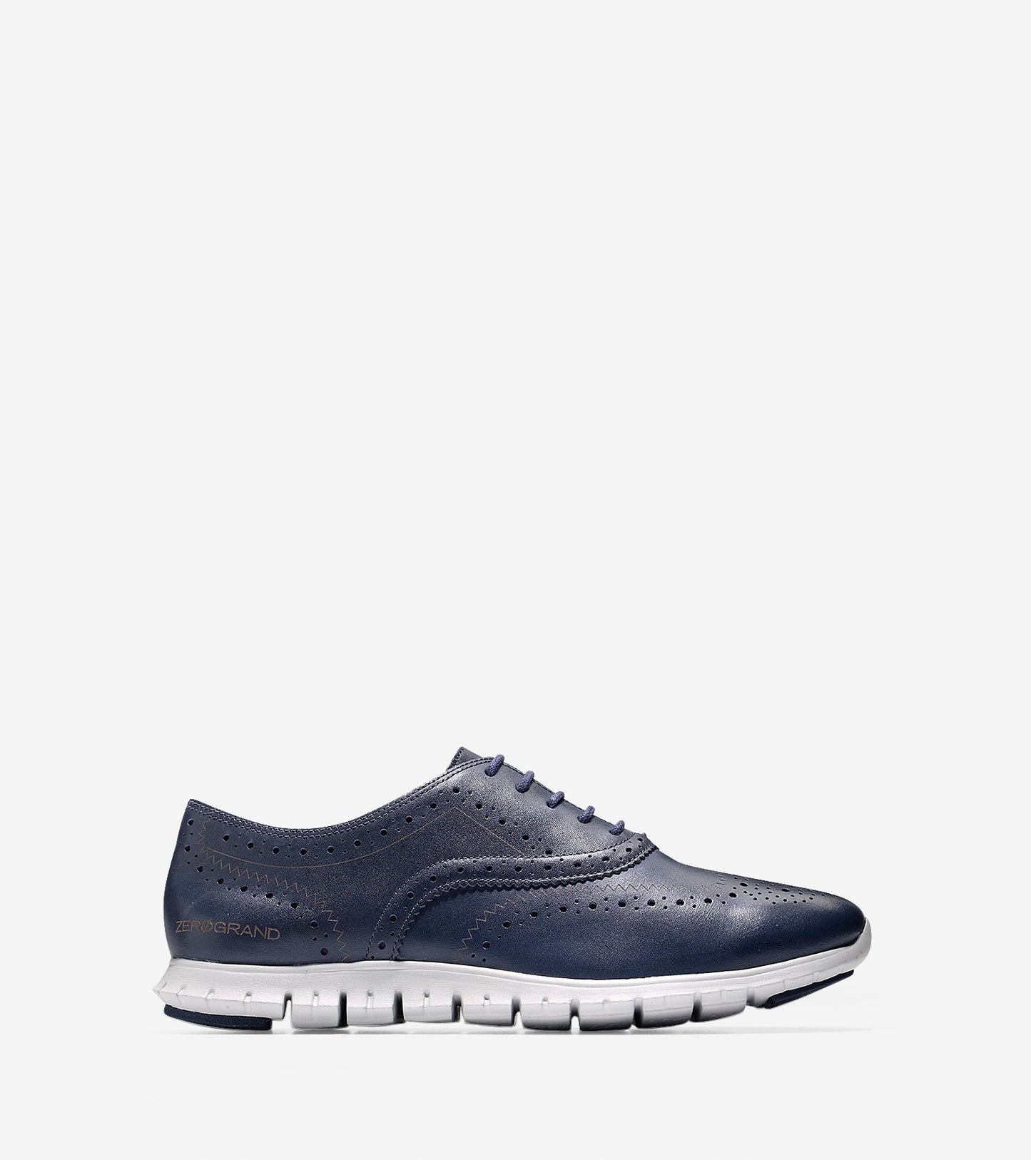 ColeHaan-ZERØGRAND Wingtip Oxford-w05148-Marine Blue Waterproof Leather-vapor Gra