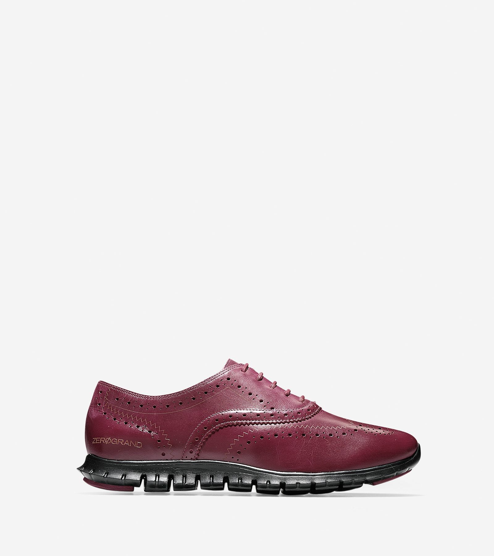 ColeHaan-ZERØGRAND Wingtip Oxford-w05149-Tawny Port Waterproof Leather-black