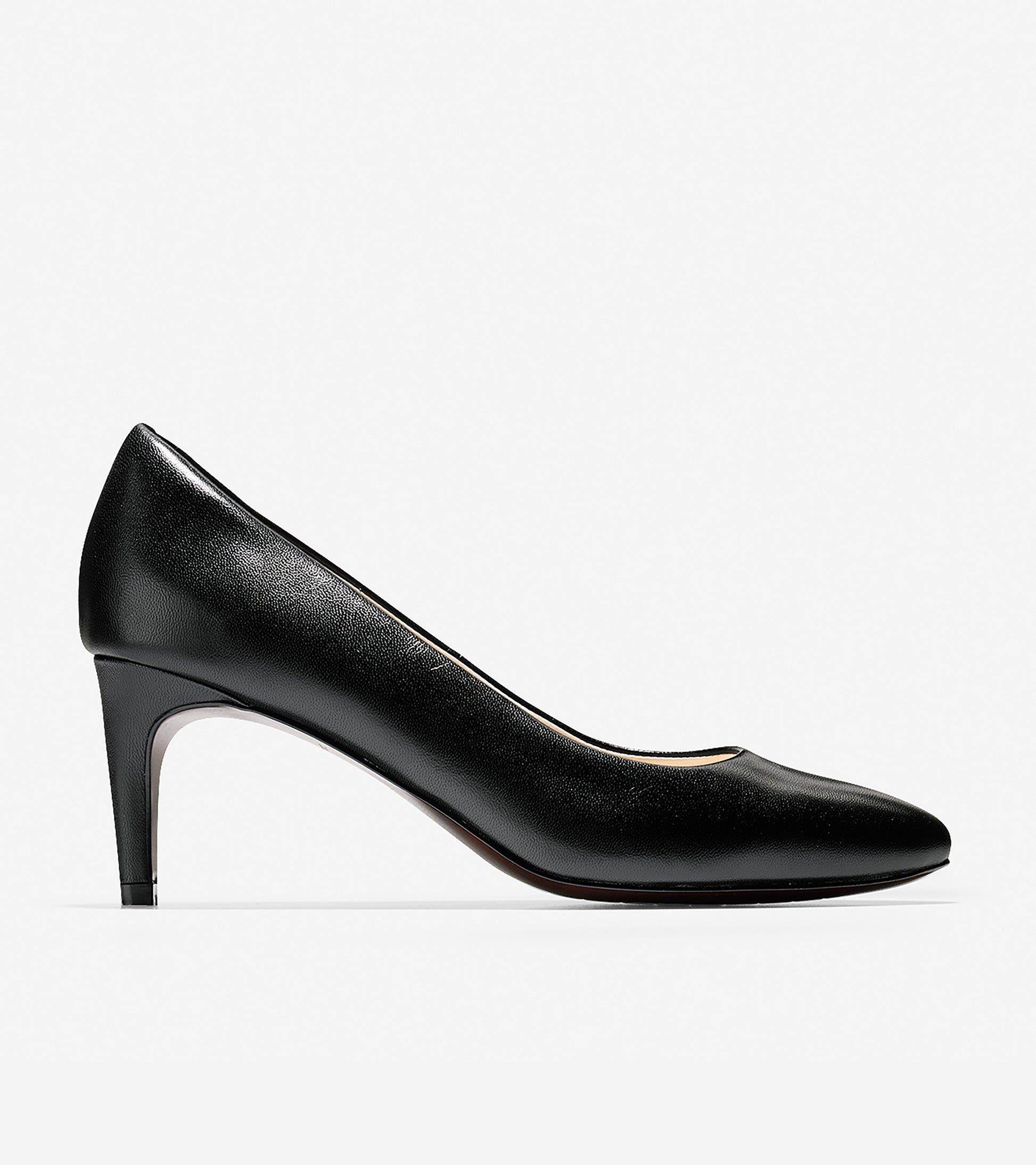 ColeHaan-Hellen Grand Pump (65mm)-w05333-Black Leather