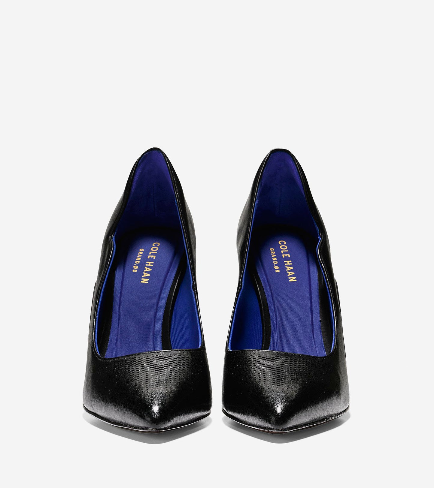 ColeHaan-Antoinette Grand Pump (100mm)-w05359-Black Leather-bristol Blue