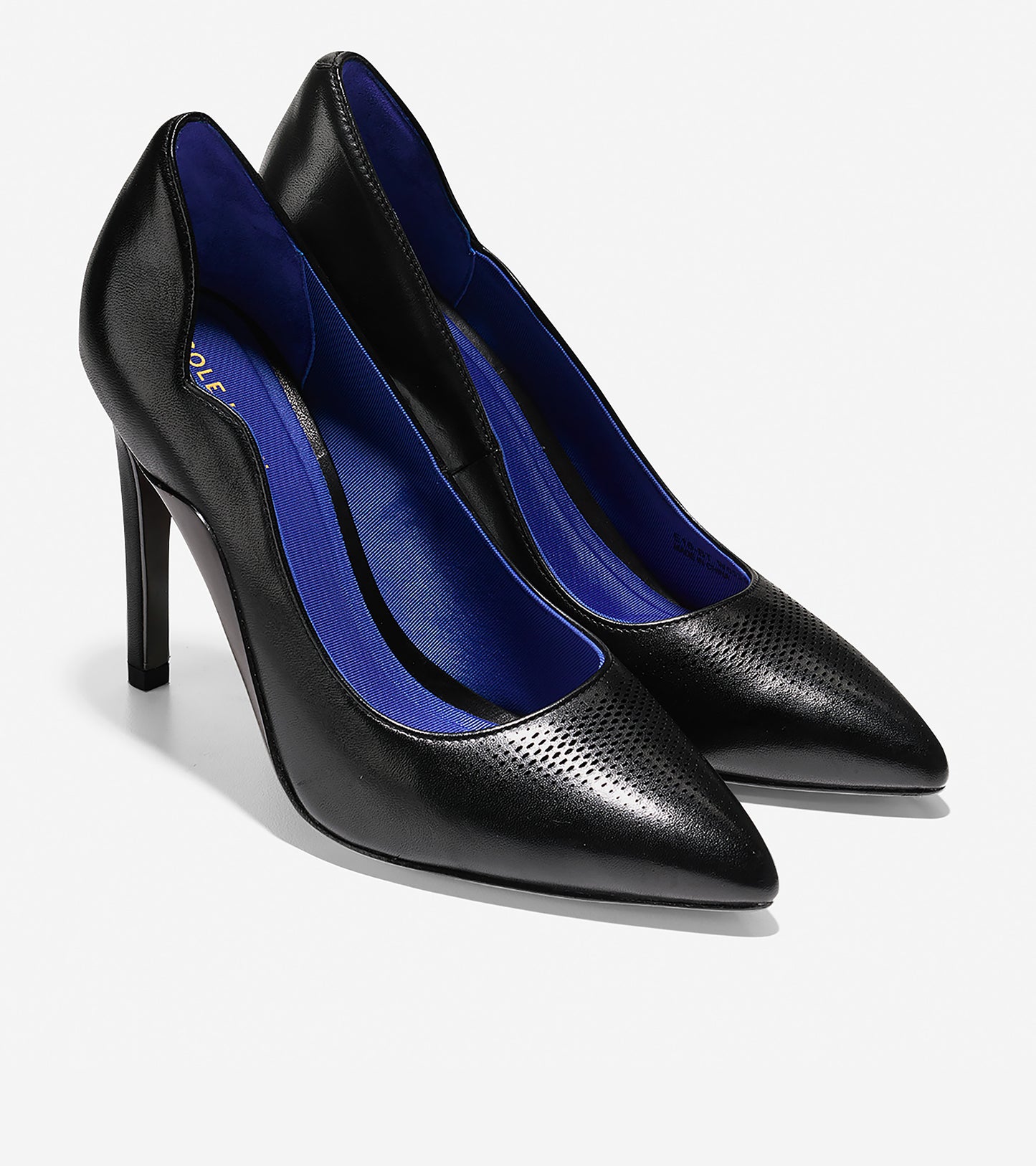 ColeHaan-Antoinette Grand Pump (100mm)-w05359-Black Leather-bristol Blue