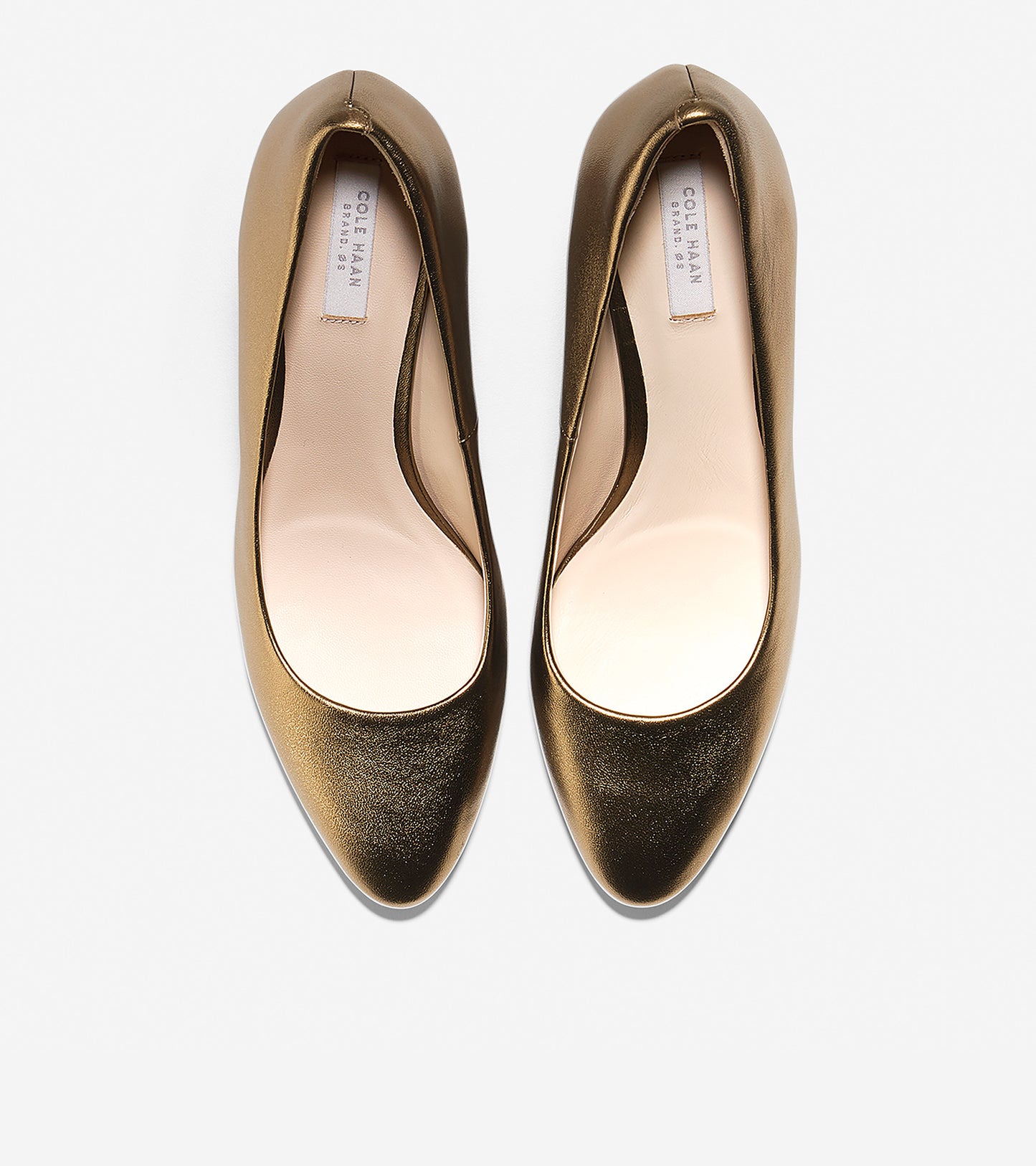 ColeHaan-Grace Grand Pump (65mm)-w05510-Antique Gold Metallic Leather