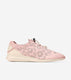 Silver Pink Perforated Ocelot Print Nubuck