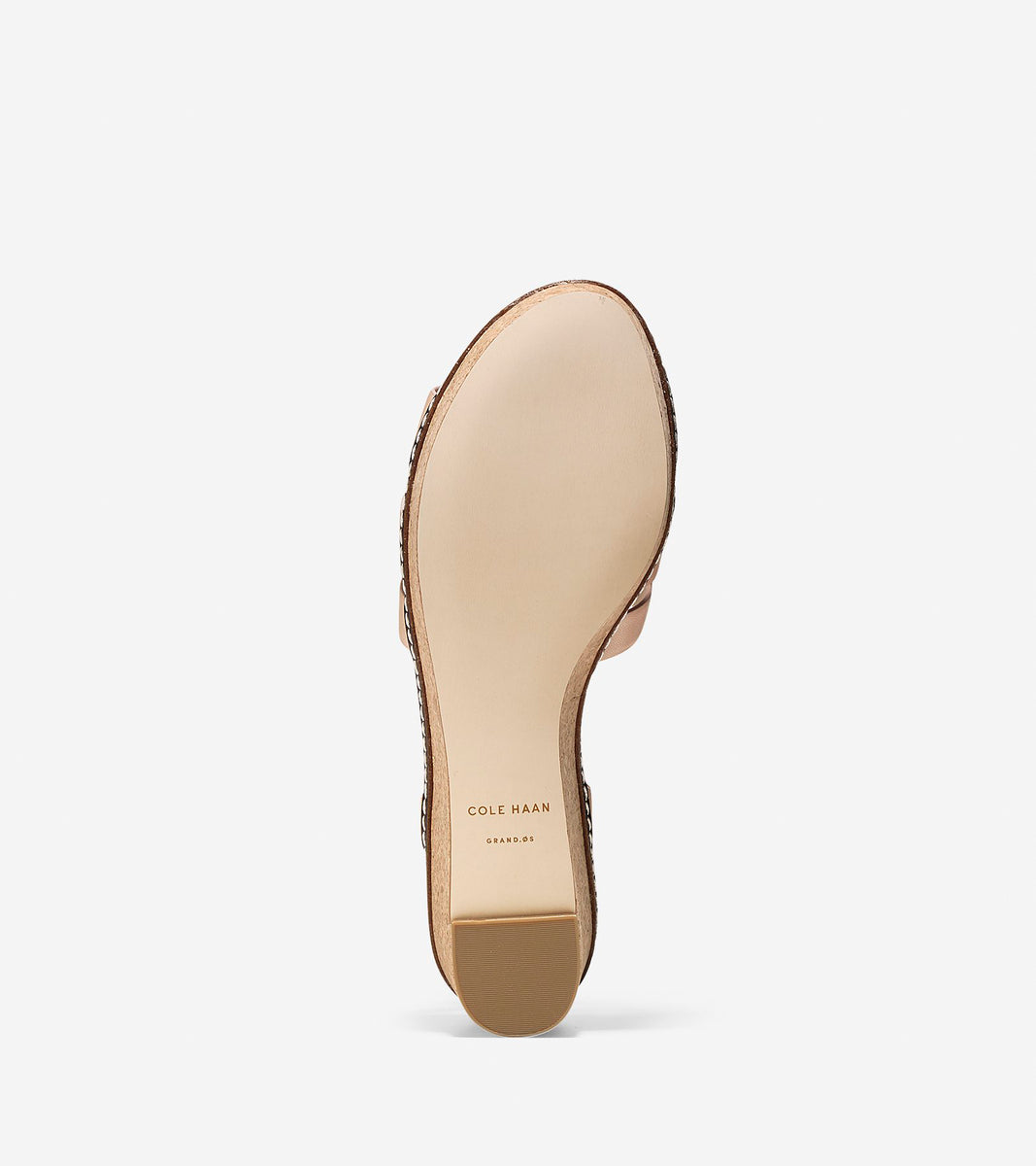 ColeHaan-Jianna Wedge Sandal (55mm)-w06868-Nude Leather-cork