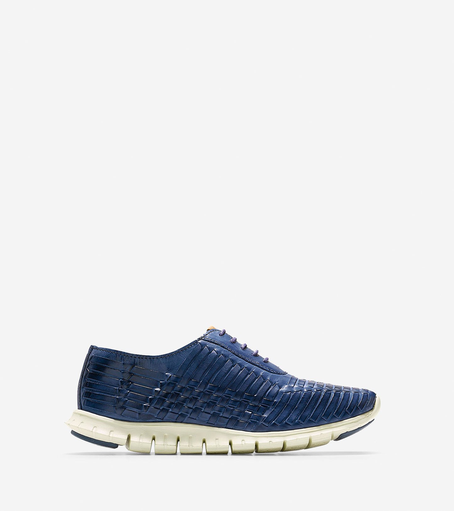 ColeHaan-ZERØGRAND Huarache Oxford-w07102-Washed Indigo Leather