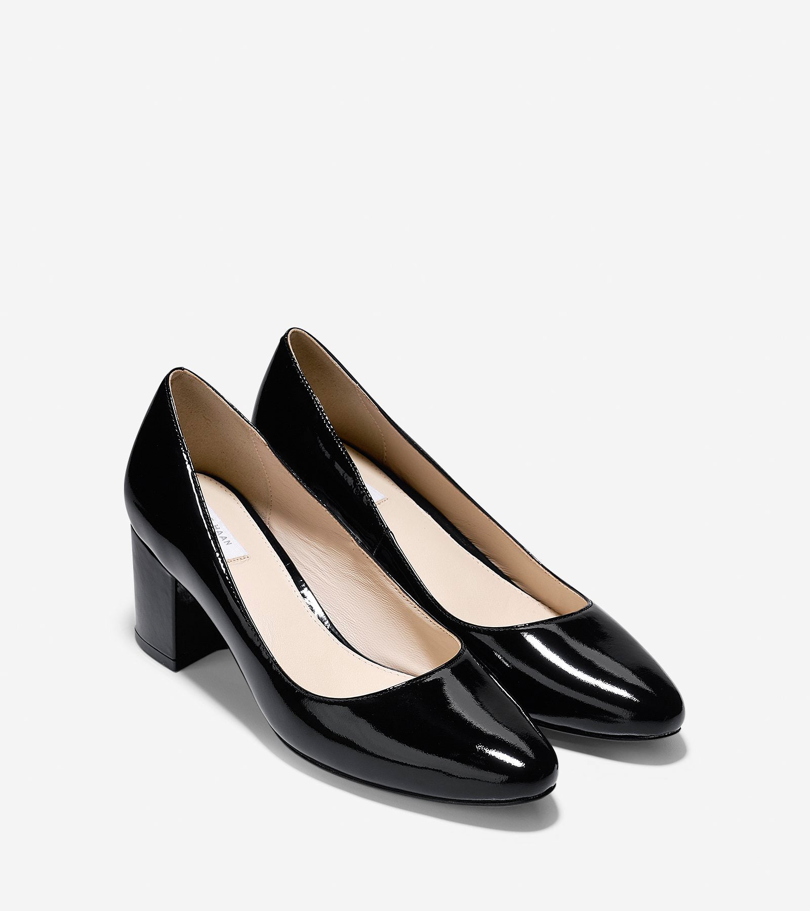 ColeHaan-Eliree Pump (55mm)-w07304-Black Patent