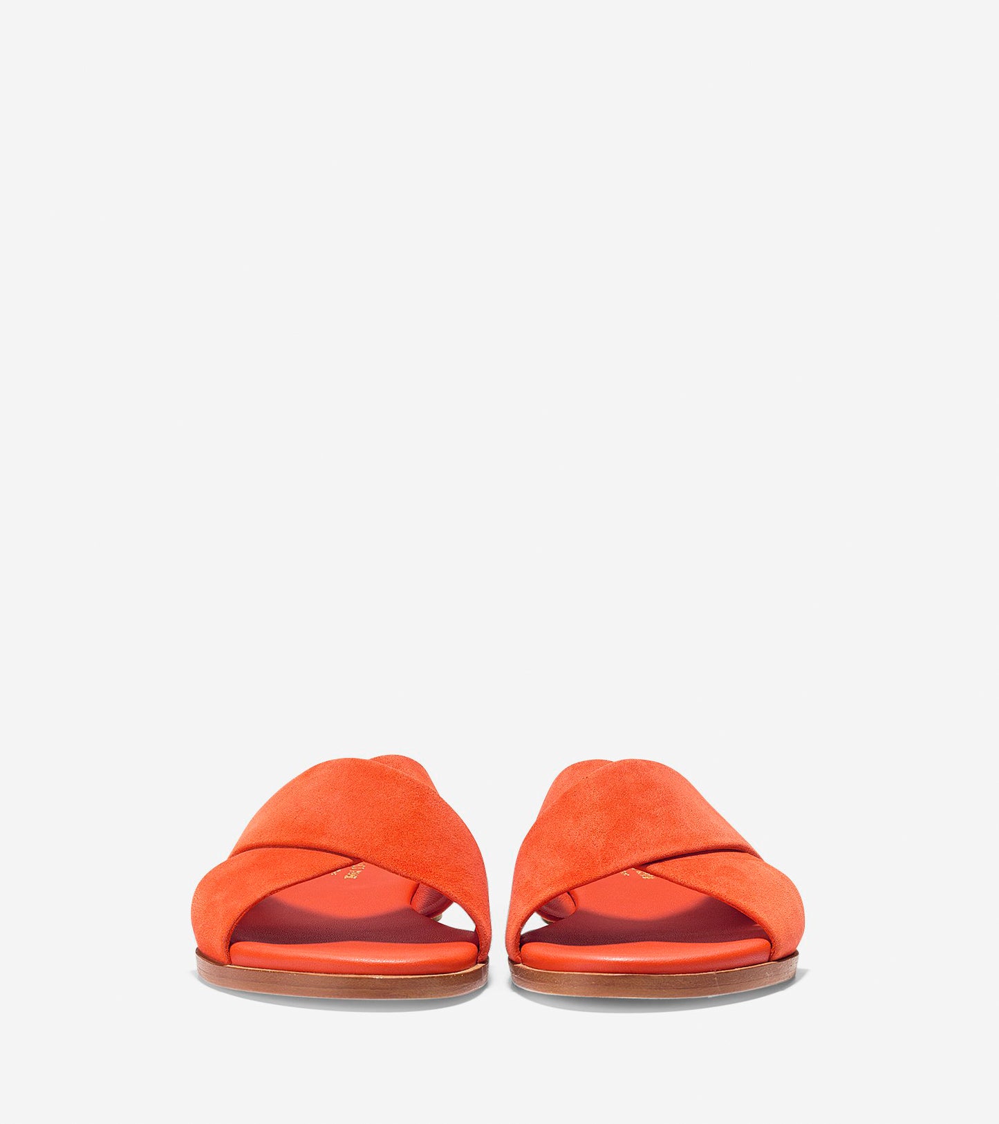 ColeHaan-Anica Criss Cross Sandal-w07428-Spicy Orange Suede