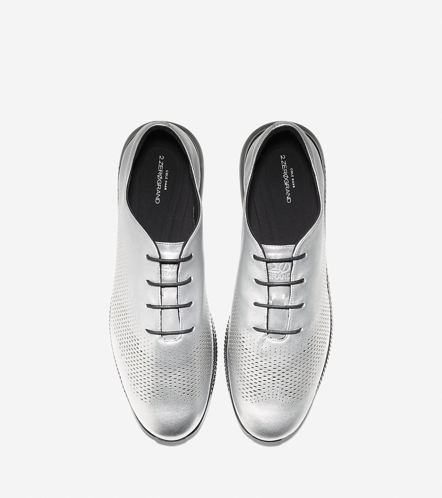 ColeHaan-2.ZERØGRAND Laser Wingtip Oxford-w08223-Argento Metallic-black