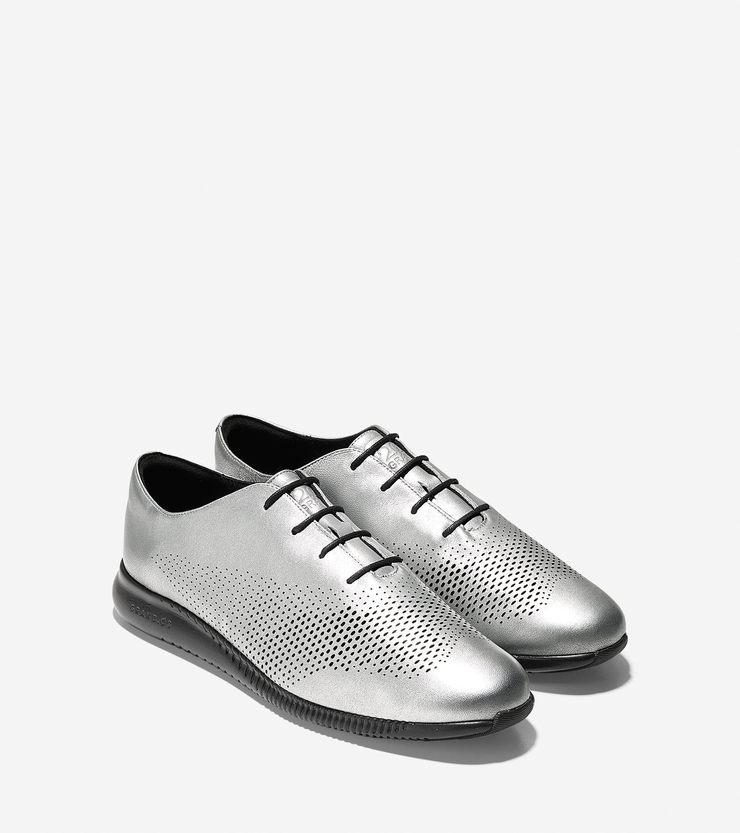 ColeHaan-2.ZERØGRAND Laser Wingtip Oxford-w08223-Argento Metallic-black