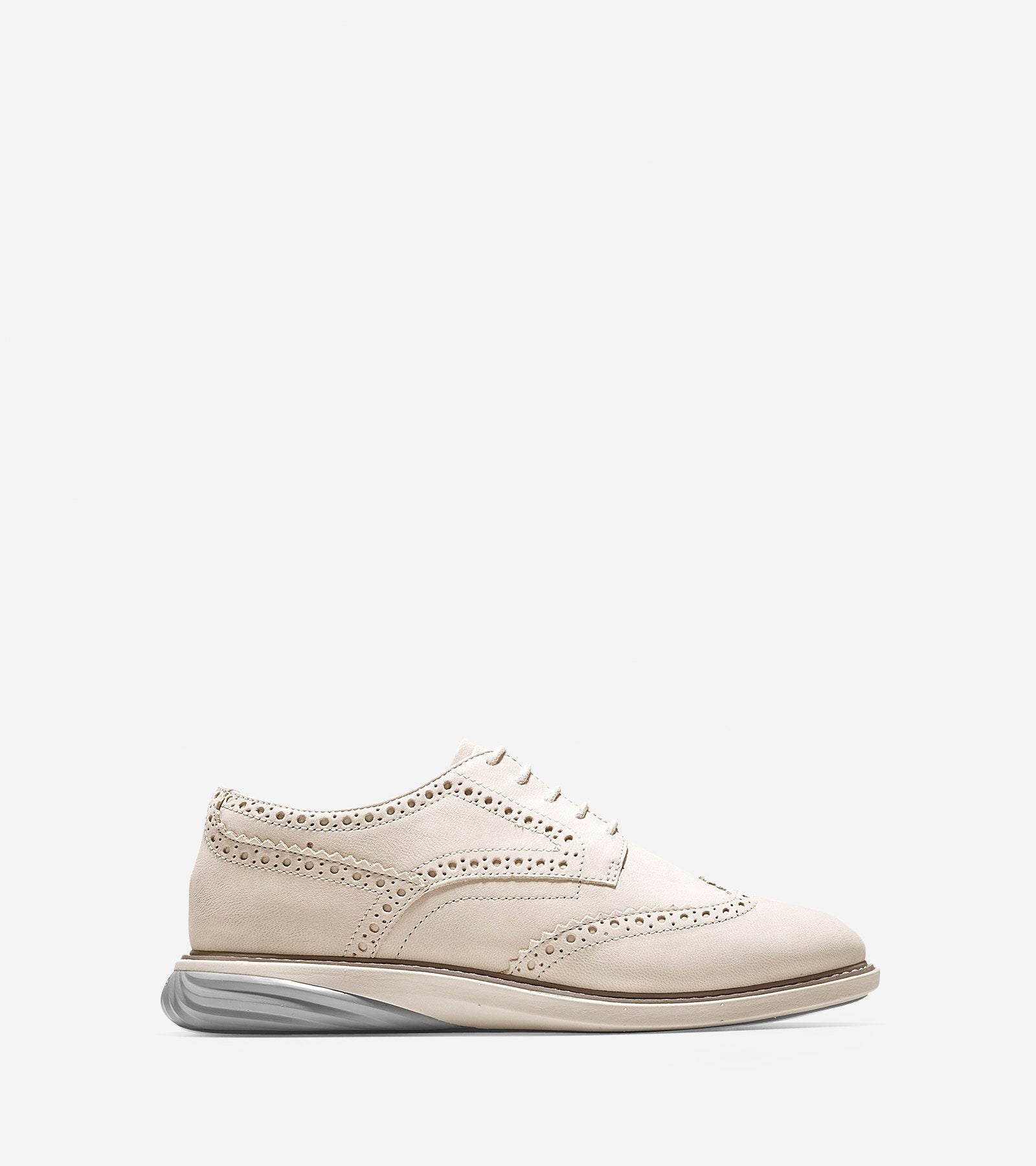 ColeHaan-Grand Evolution Wingtip Oxford-w08472-Pumice Stone Nubuck