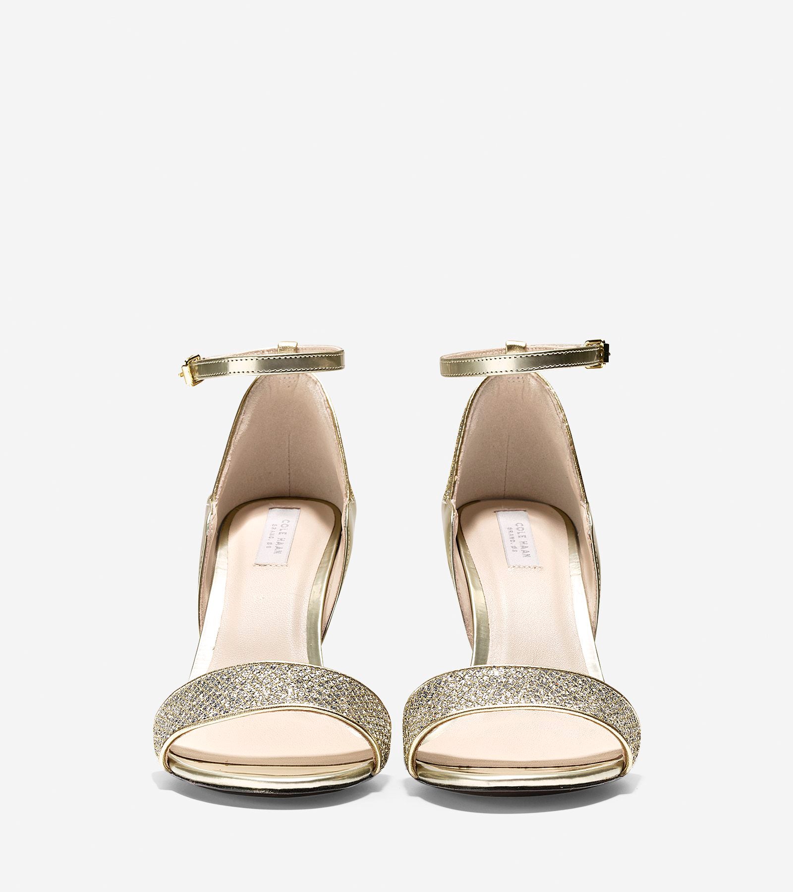 ColeHaan-Grace Grand Sandal (85mm)-w08724-Gold-silver Glitter