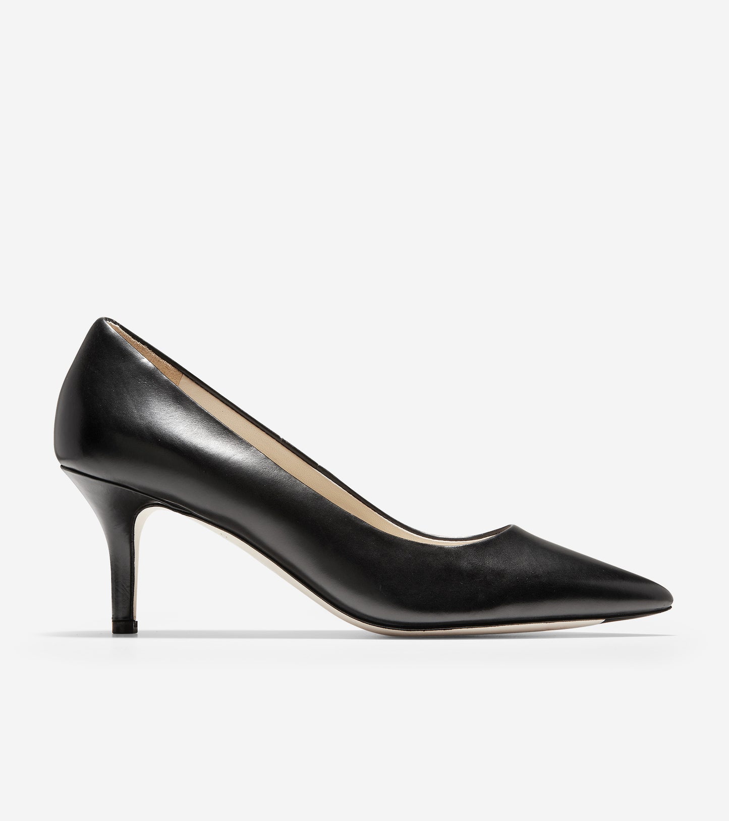 ColeHaan-Vesta Pump-w08983-Black Leather