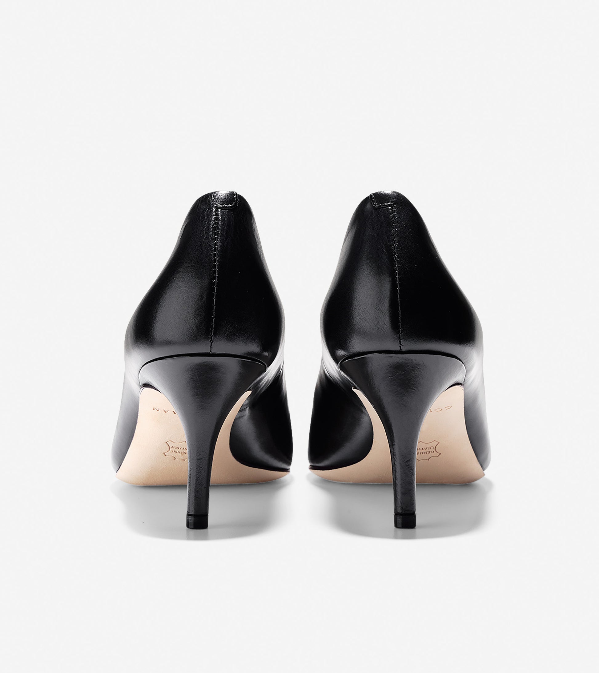 ColeHaan-Vesta Pump-w08983-Black Leather