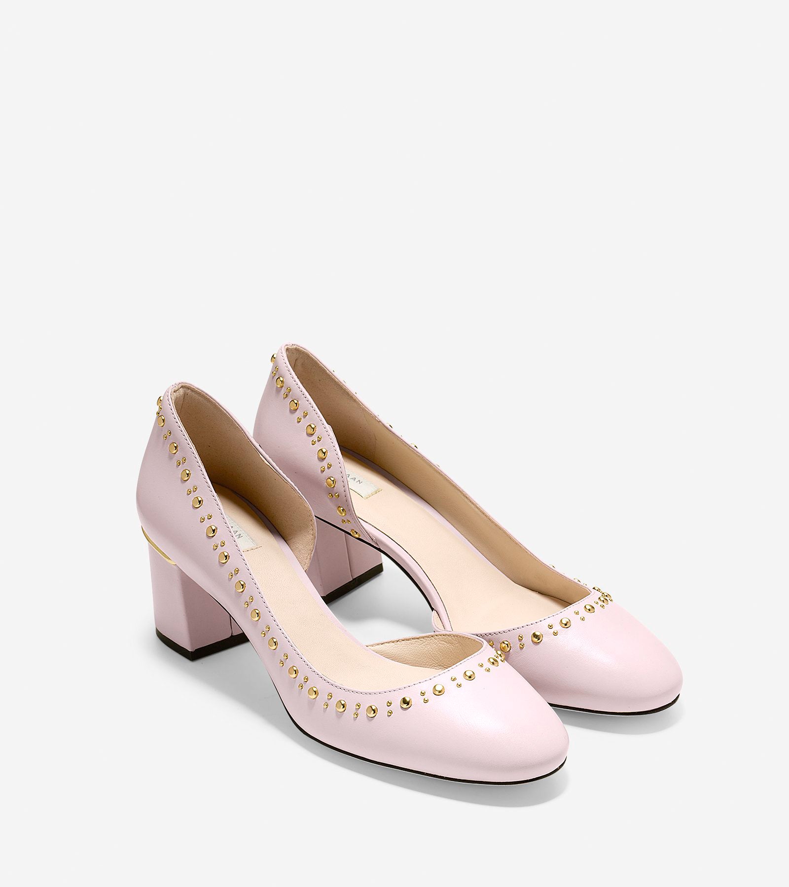 ColeHaan-Laree Grand Stud Pump (55mm)-w09592-Pale Lilac Leather