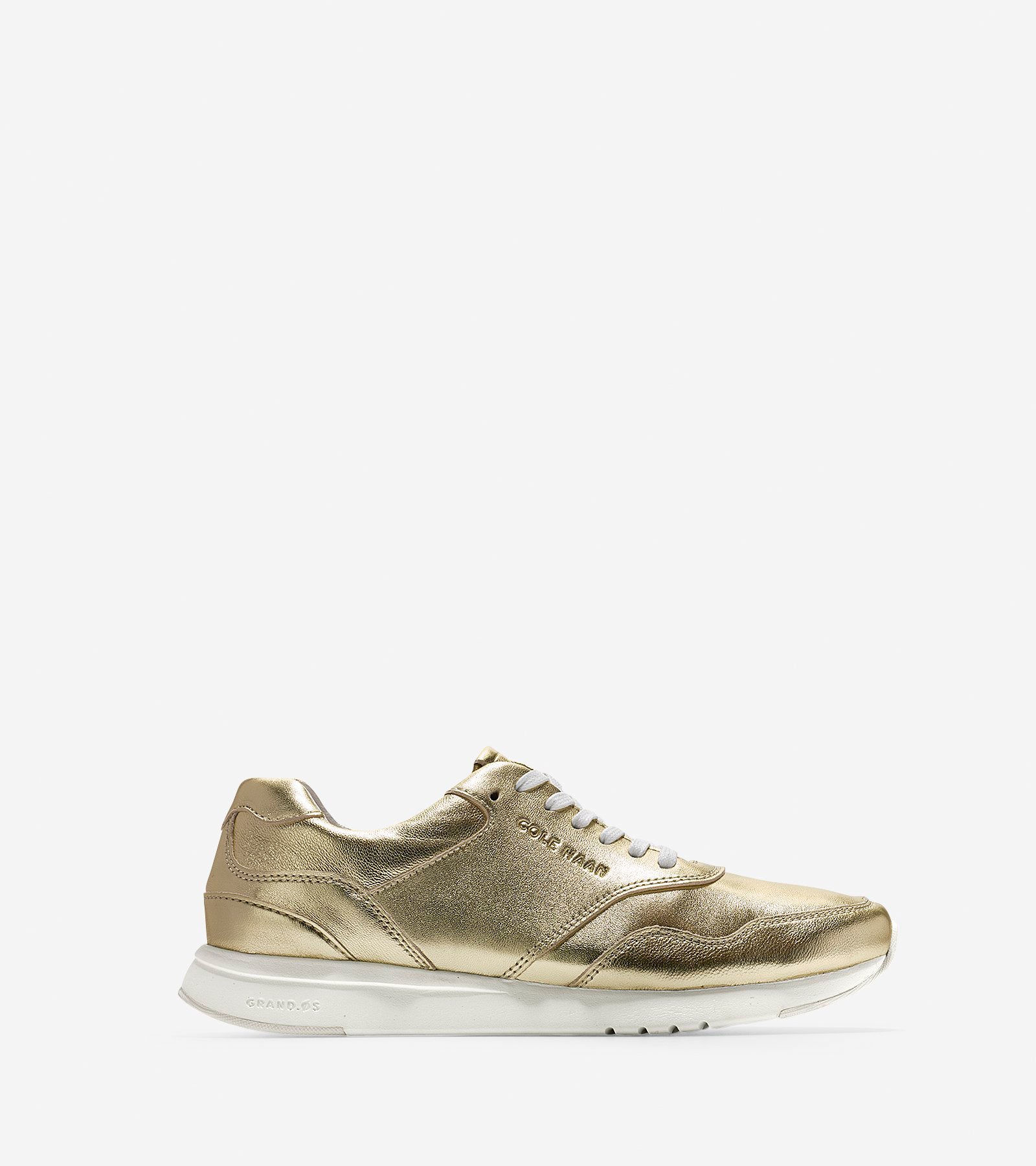 ColeHaan-GrandPrø Running Sneaker-w09780-Metallic Soft Gold