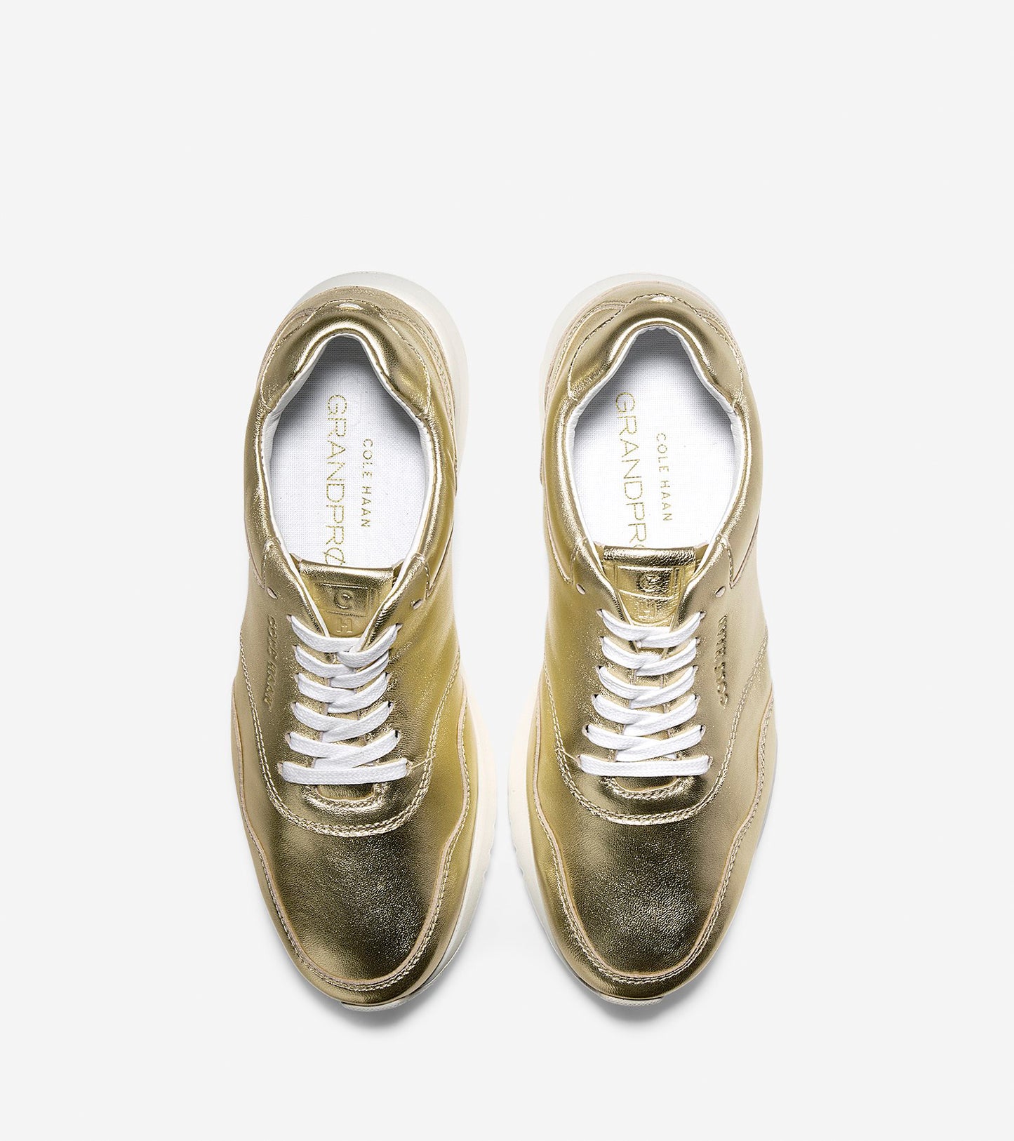 ColeHaan-GrandPrø Running Sneaker-w09780-Metallic Soft Gold