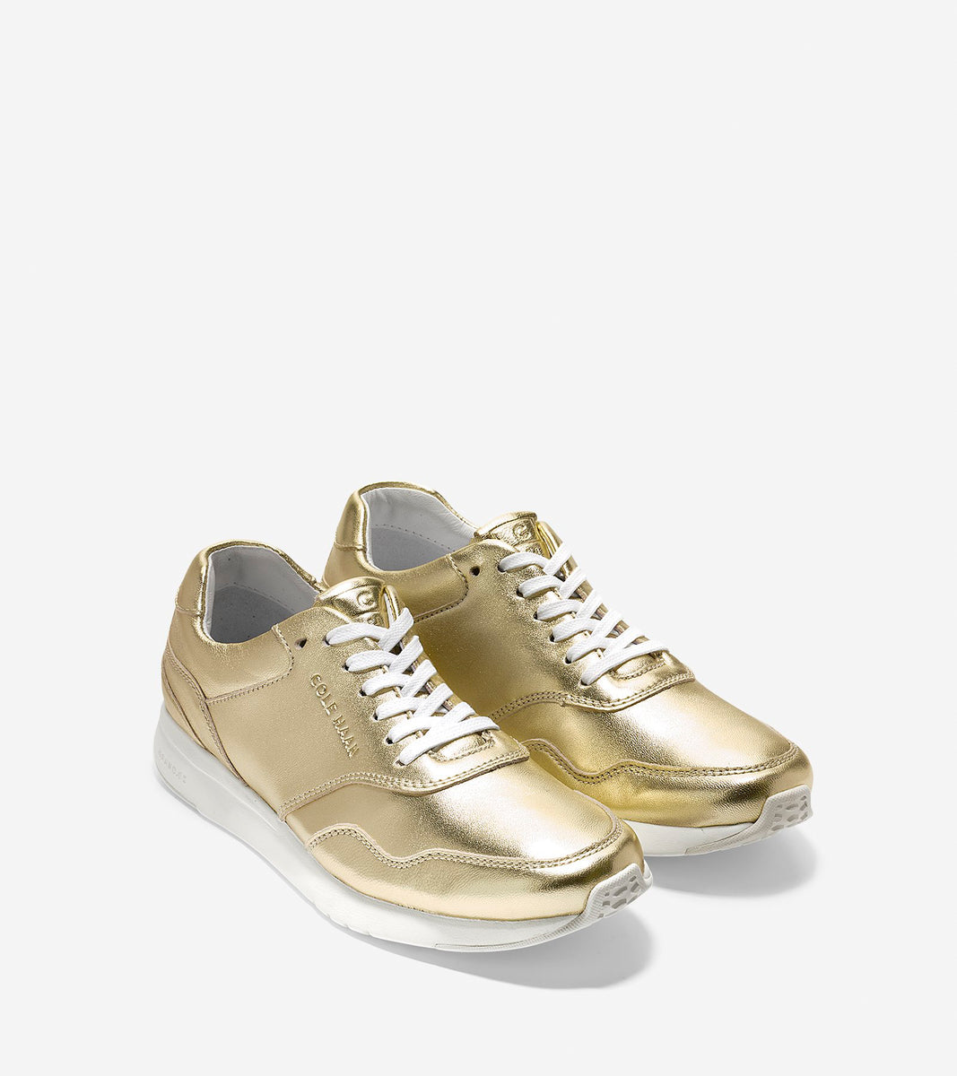 ColeHaan-GrandPrø Running Sneaker-w09780-Metallic Soft Gold