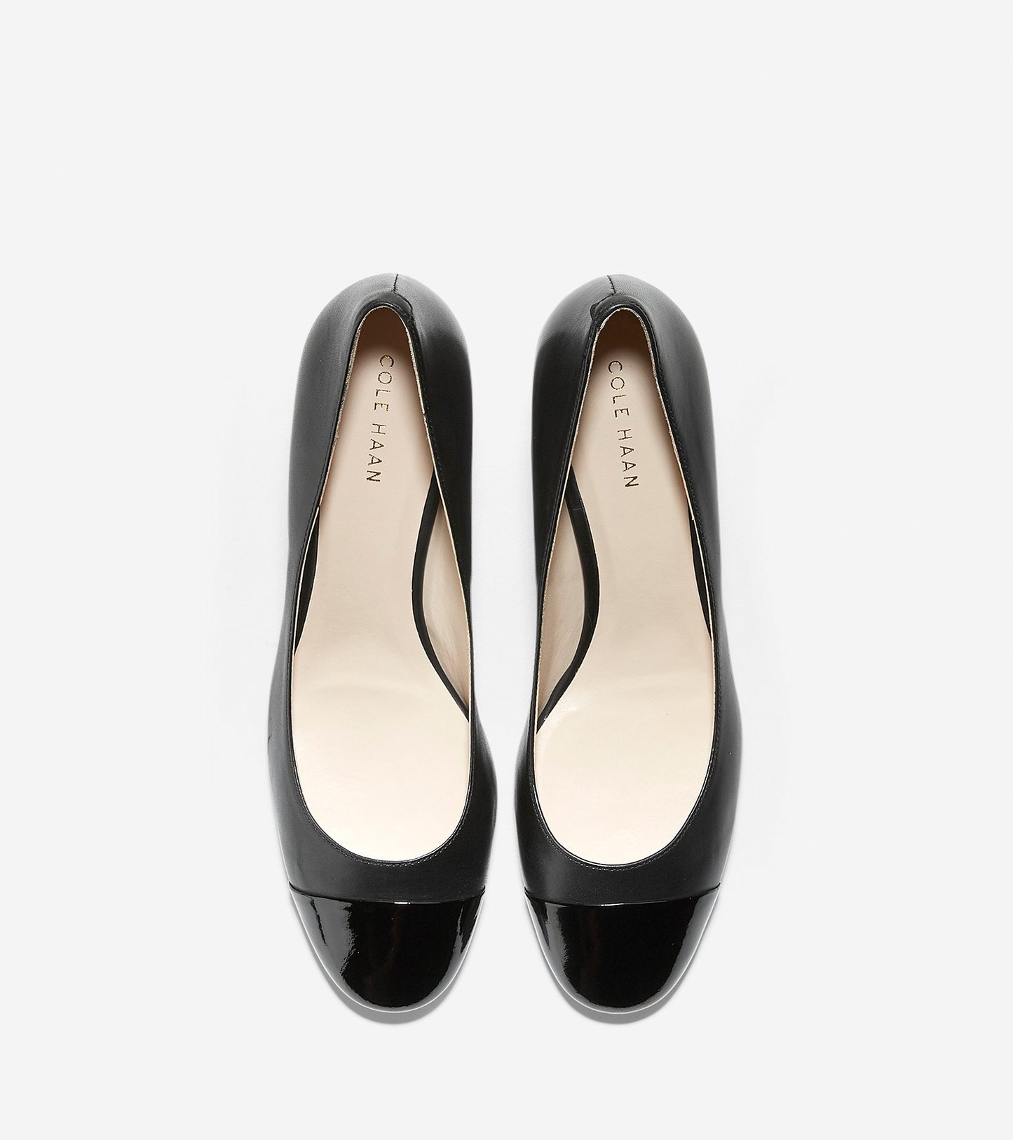 ColeHaan-Dawna Grand Pump (55mm)-w09807-Black Leather-patent