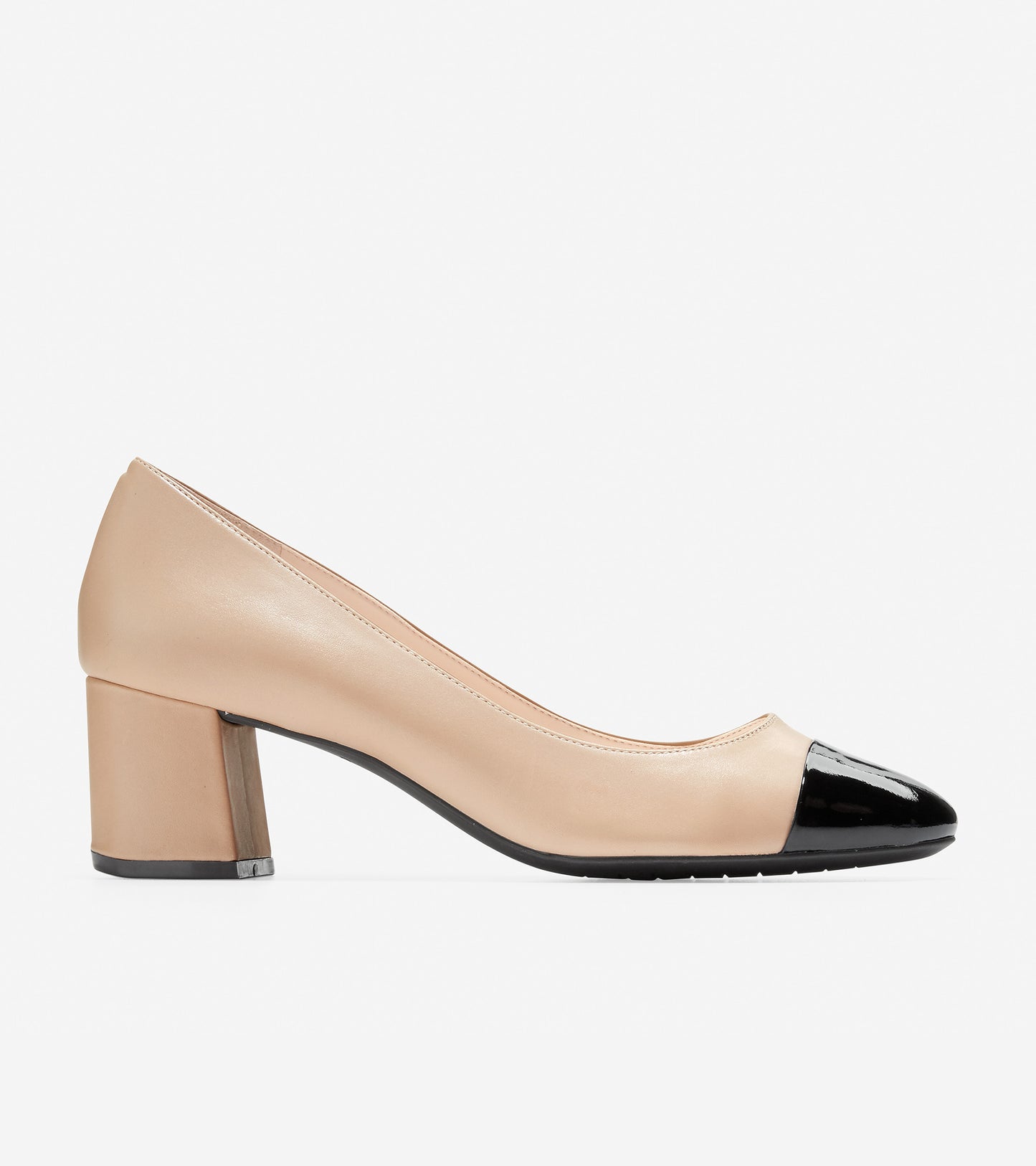 ColeHaan-Dawna Grand Pump (55mm)-w09808-Maple Sugar-black Patent