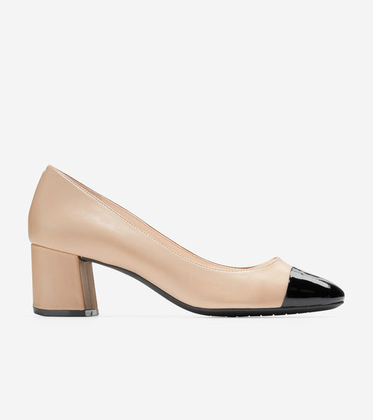 ColeHaan-Dawna Grand Pump (55mm)-w09808-Maple Sugar-black Patent
