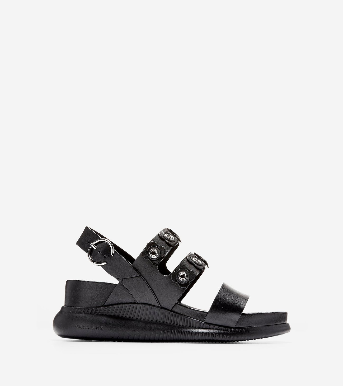 ColeHaan-2.ZERØGRAND Flower Sandal (30mm)-w09816-Black-Black