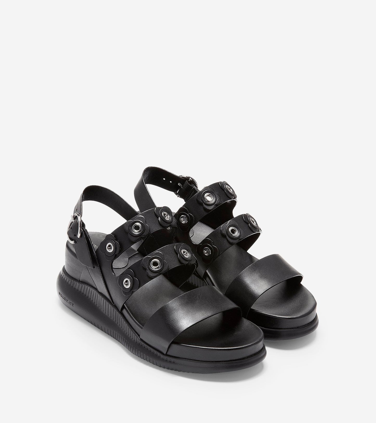 ColeHaan-2.ZERØGRAND Flower Sandal (30mm)-w09816-Black-Black