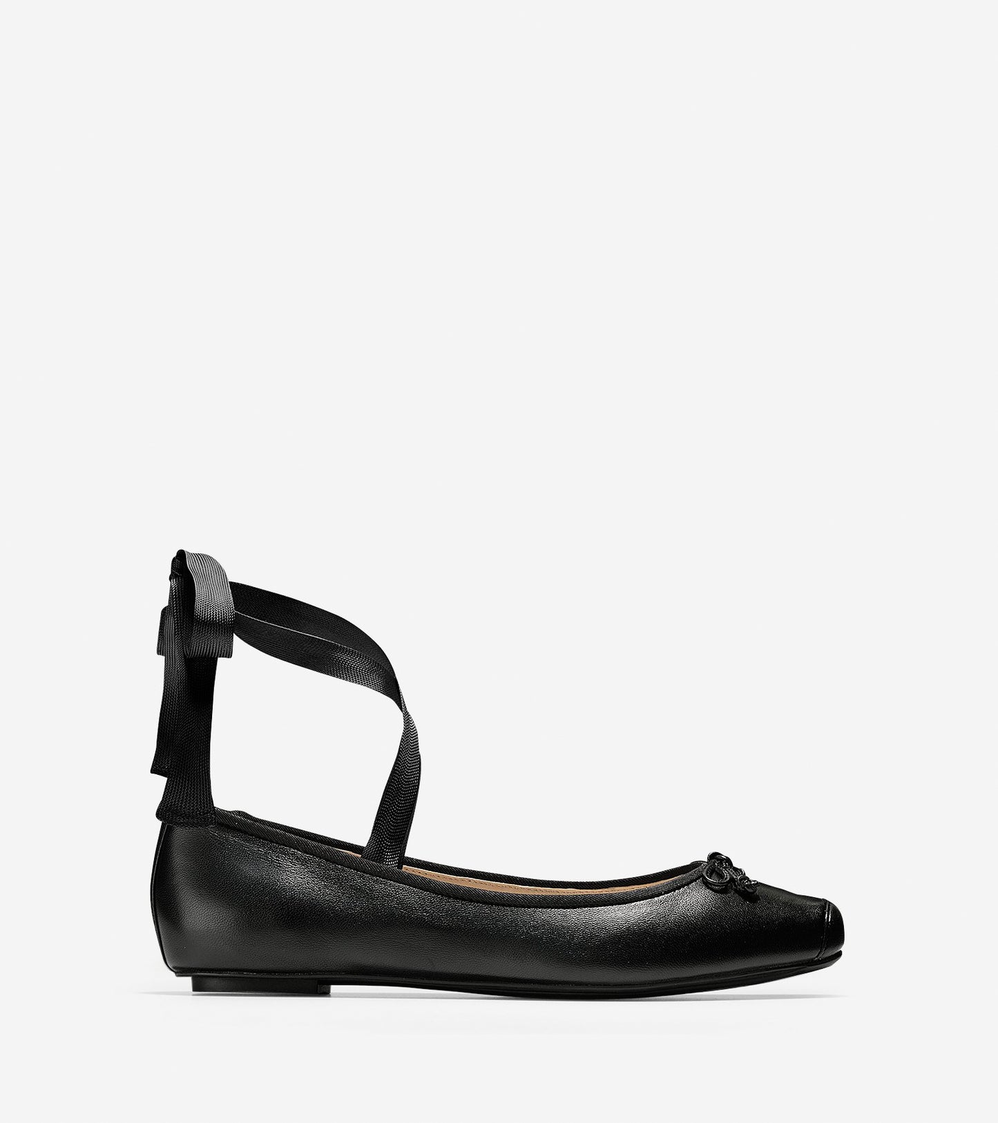 ColeHaan-Downtown Ballet Flat-w09907-Black