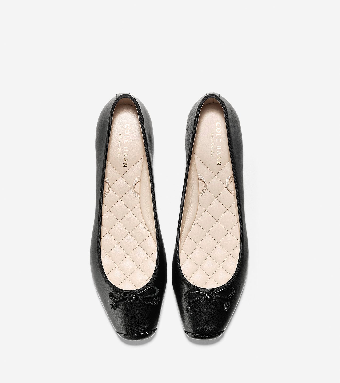 ColeHaan-Downtown Ballet Flat-w09907-Black